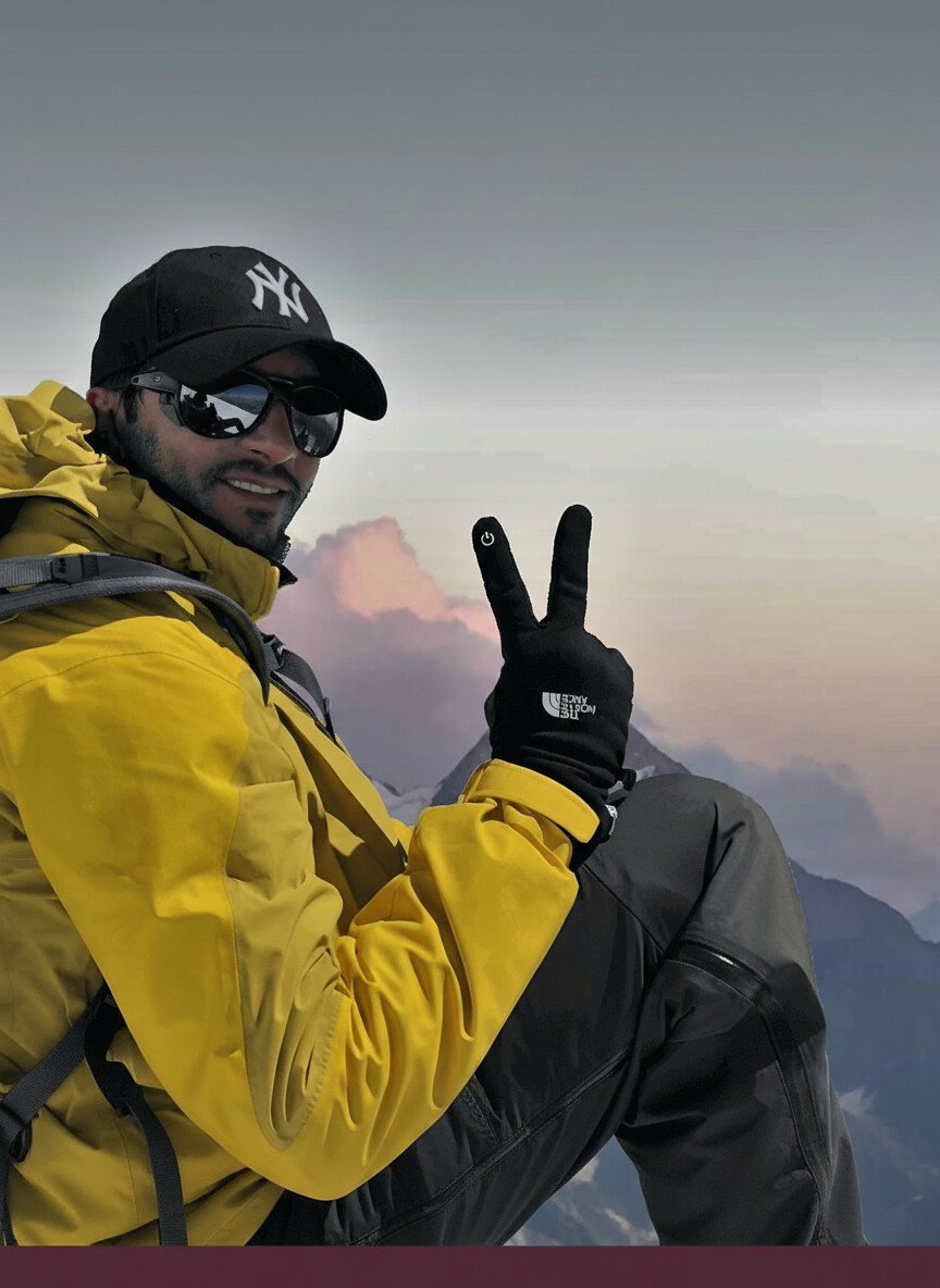Photo Badar Fahad Badar | Qatari Mountaineer & International Banker